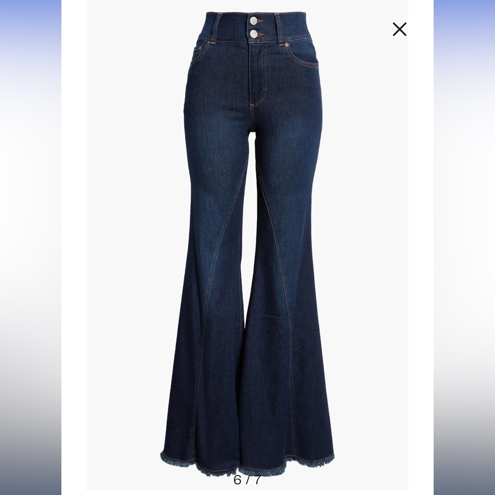 High Waist Ruffle Flare Leg Jeans Alice + Olivia sz 27 NWOT
Dream On - Picture 6 of 8
